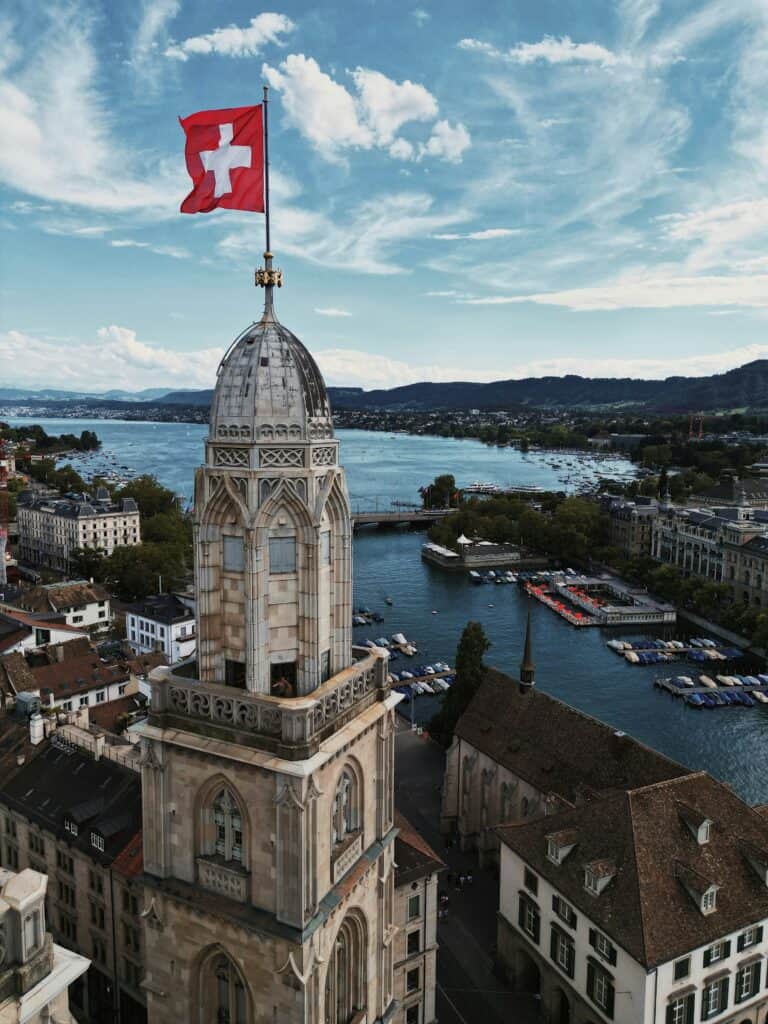 Escort City Zürich als Sitz der Agentur Escort Avantgarde